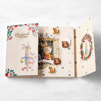 Charbonnel et Walker Peter Rabbit Chocolates Advent Calendar: Gourmet Milk and White Chocolates!