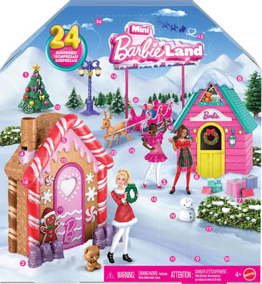2025 Barbie Advent Calendar: Mini Barbie Land!