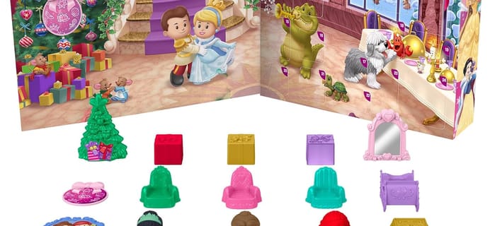 Fisher Price Little People 2025 Advent Calendar: Disney Princess Holiday Party!