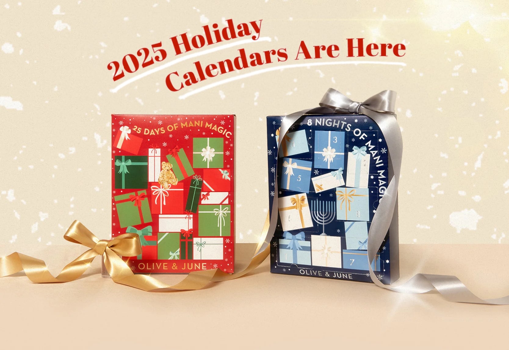 2025 Olive & June Advent Calendars: Festive and Fabulous Manis!
