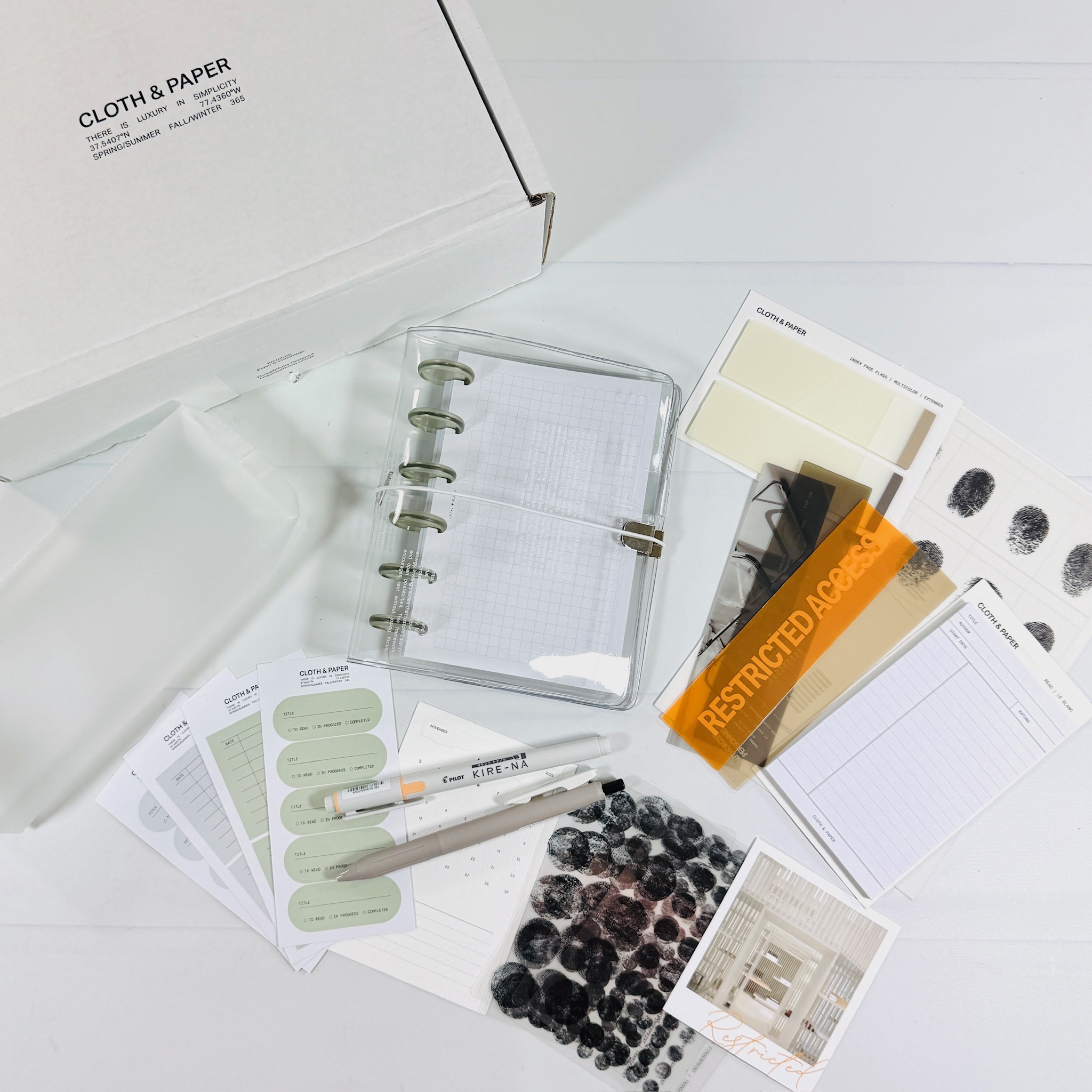 CLOTH & PAPER September 2025 Review: Bibliophile Routine