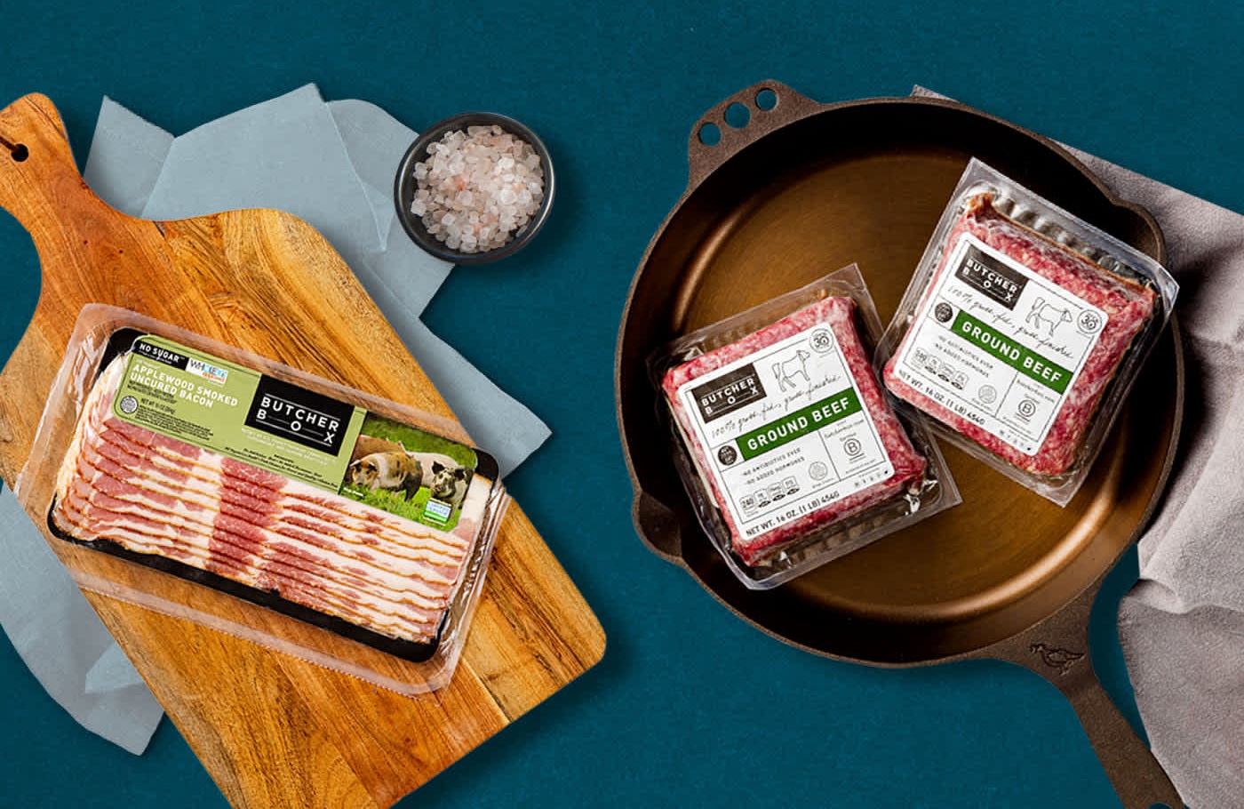 ButcherBox Anniversary Sale: FREE Bacon & Ground Beef For LIFE In Every Premium Meat Order!