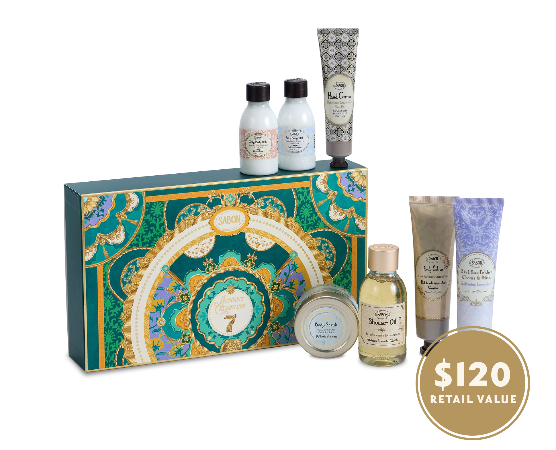 2025 Sabon Beauty Advent Calendars: Majestic Gala Countdown