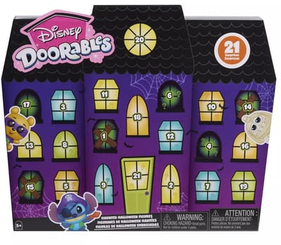 2025 Disney Doorables Halloween Countdown Calendar: 21 Haunted Surprises!