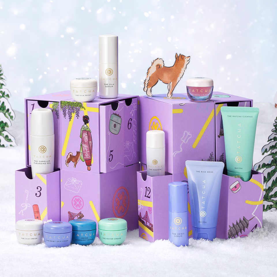 2025 Tatcha Beauty Advent Calendar: 12 Days of Skincare Treasures!