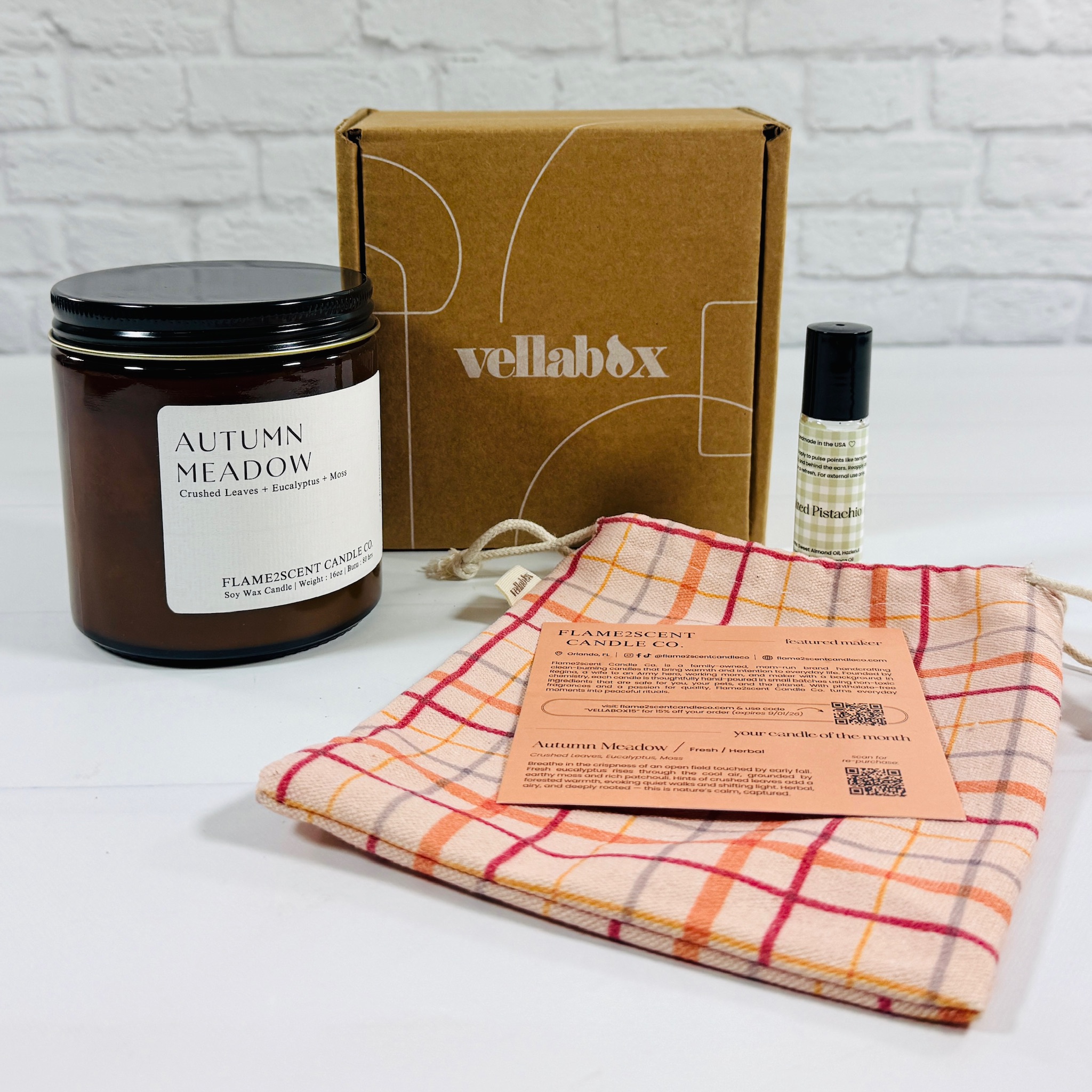 Vellabox September 2025 Review: Flame2Scent Candle Co.