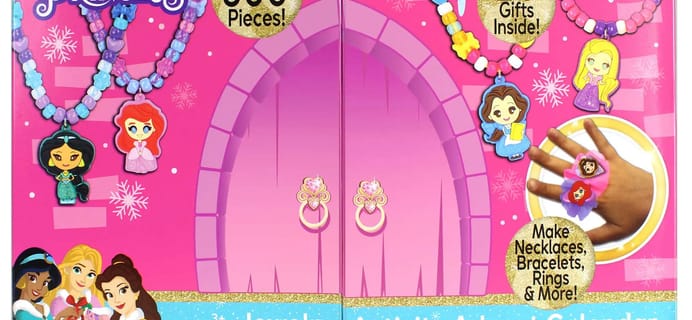 2025 Disney Princess Advent Calendar: 12 Princess Charms and More!