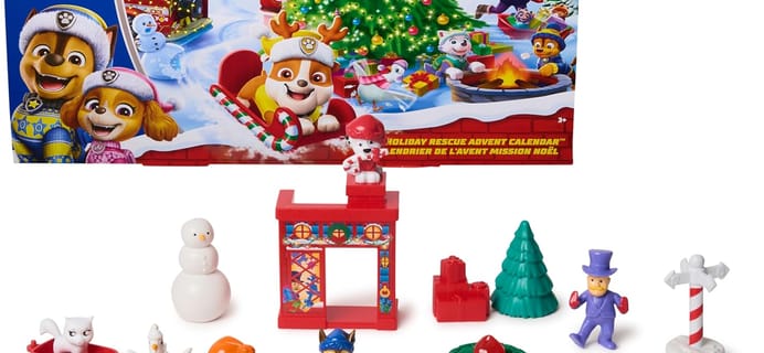 2025 Paw Patrol Advent Calendar: Holiday Adventures With The Mighty Pups!