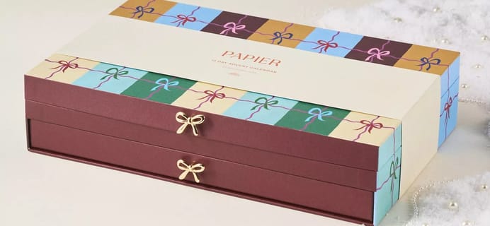 2025 Papier x Anthropologie Stationery Advent Calendar: 12 Stationery To Inspire Creativity!