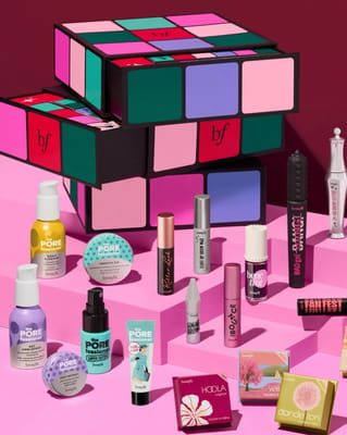 2025 Benefit Cosmetics Advent Calendar: The Glam Cube!