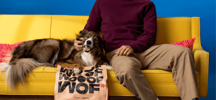 BarkBox & Super Chewer Deal – FREE BARK in the Belly Premium Dog Food With First Box of Toys and Treats for Dogs!