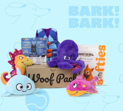 Woof Pack Coupon – FREE Extra Toy For A Year With Dog Treats and Toys Subscription!