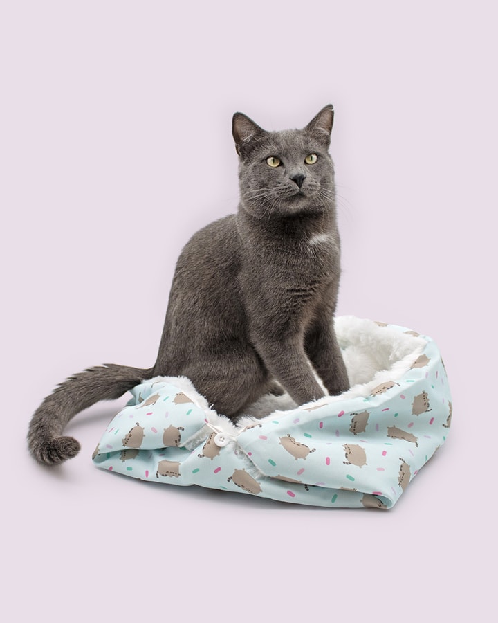 Pusheen Dekbedovertrek Glow in the Dark, Busy - Eenp Pusheen Dekbedovertrek Glow in the Dark, Busy - Eenp