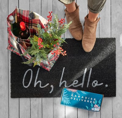 Paradise Delivered Coupon: 50% Off First Box of Vacation Inspired Box!
