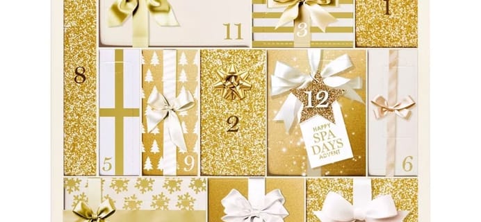 2025 Target Happy Spa Days Advent Calendar:  12 Days of Pure Relaxation!
