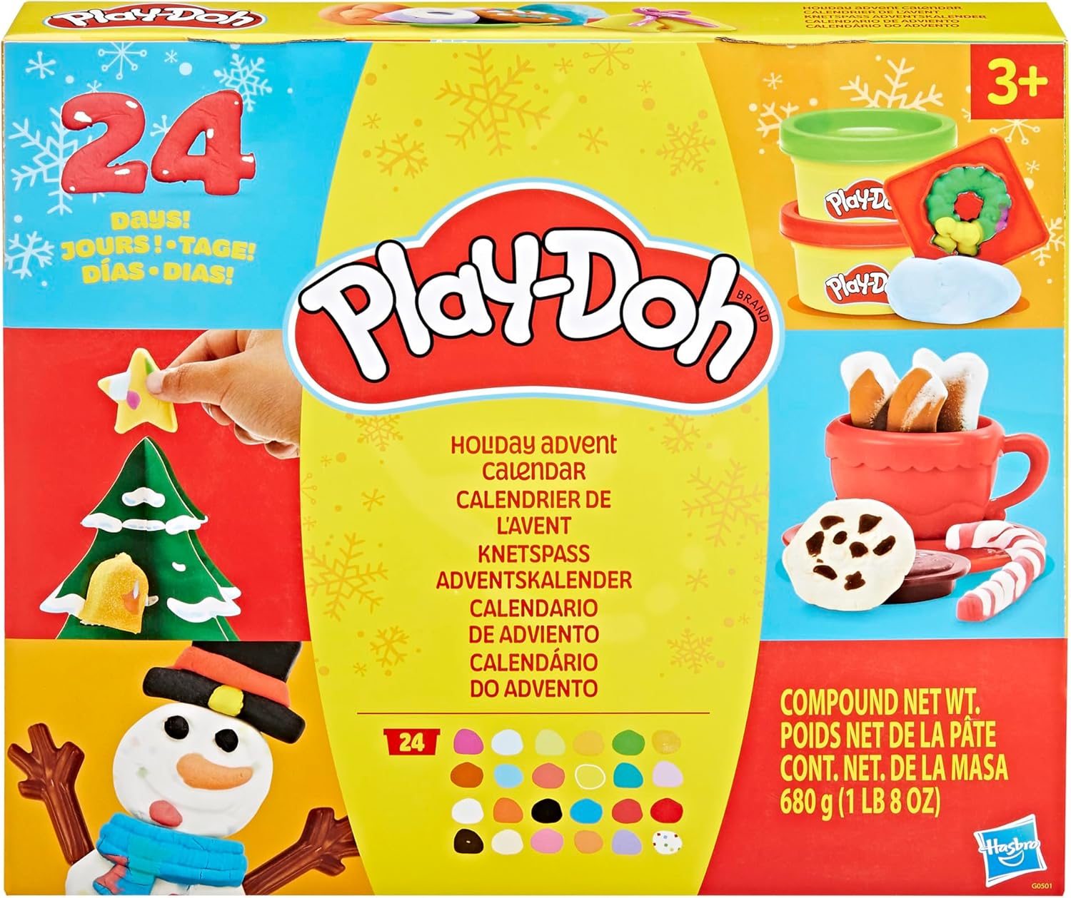 2025 Play-Doh Advent Calendar: 24 Days Of Imaginative Play!
