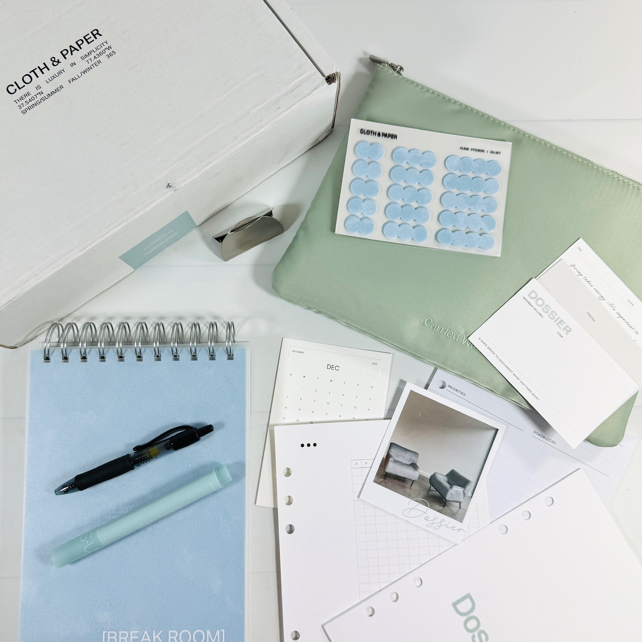 CLOTH & PAPER October 2025 Review: Wellness Routine