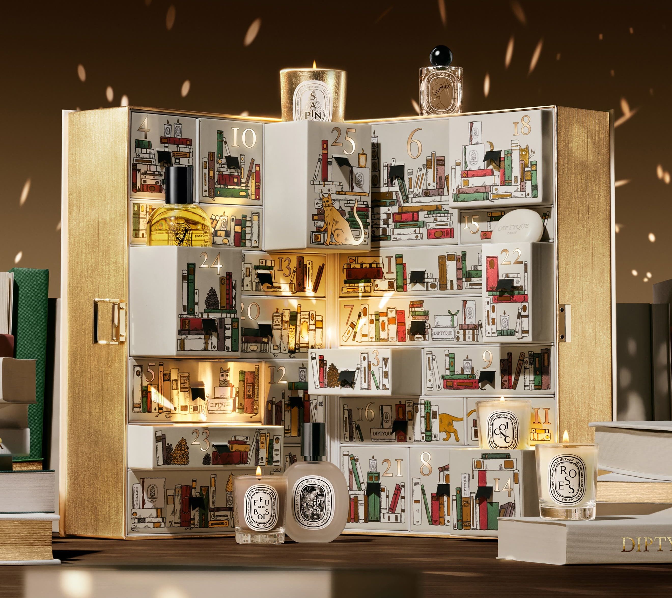 Diptyque アドベントカレンダー 2025 箱のみ Diptyque Advent Calendar 2025 Full Spoilers: 25 Scented Treasures