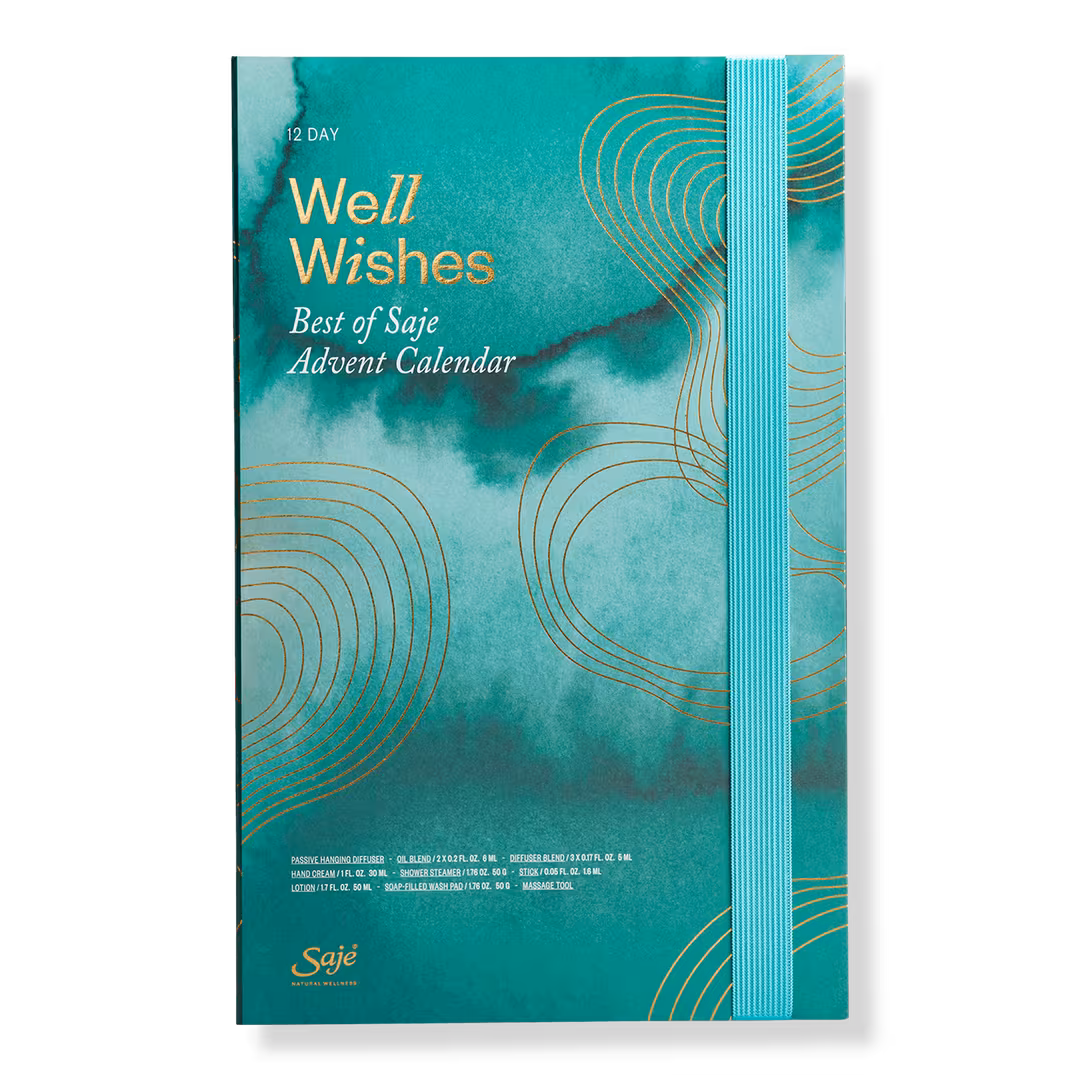 2025 Saje Wellness Advent Calendar: 12 Plant Powered Favorites From Saje!