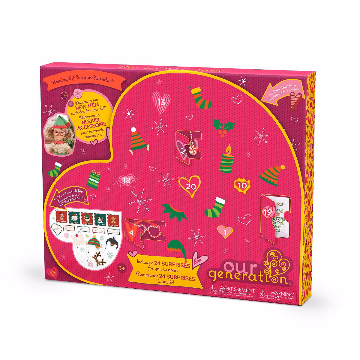 Our Generation 2025 Advent Calendar: 24 Days of Holiday Elf Surprise!