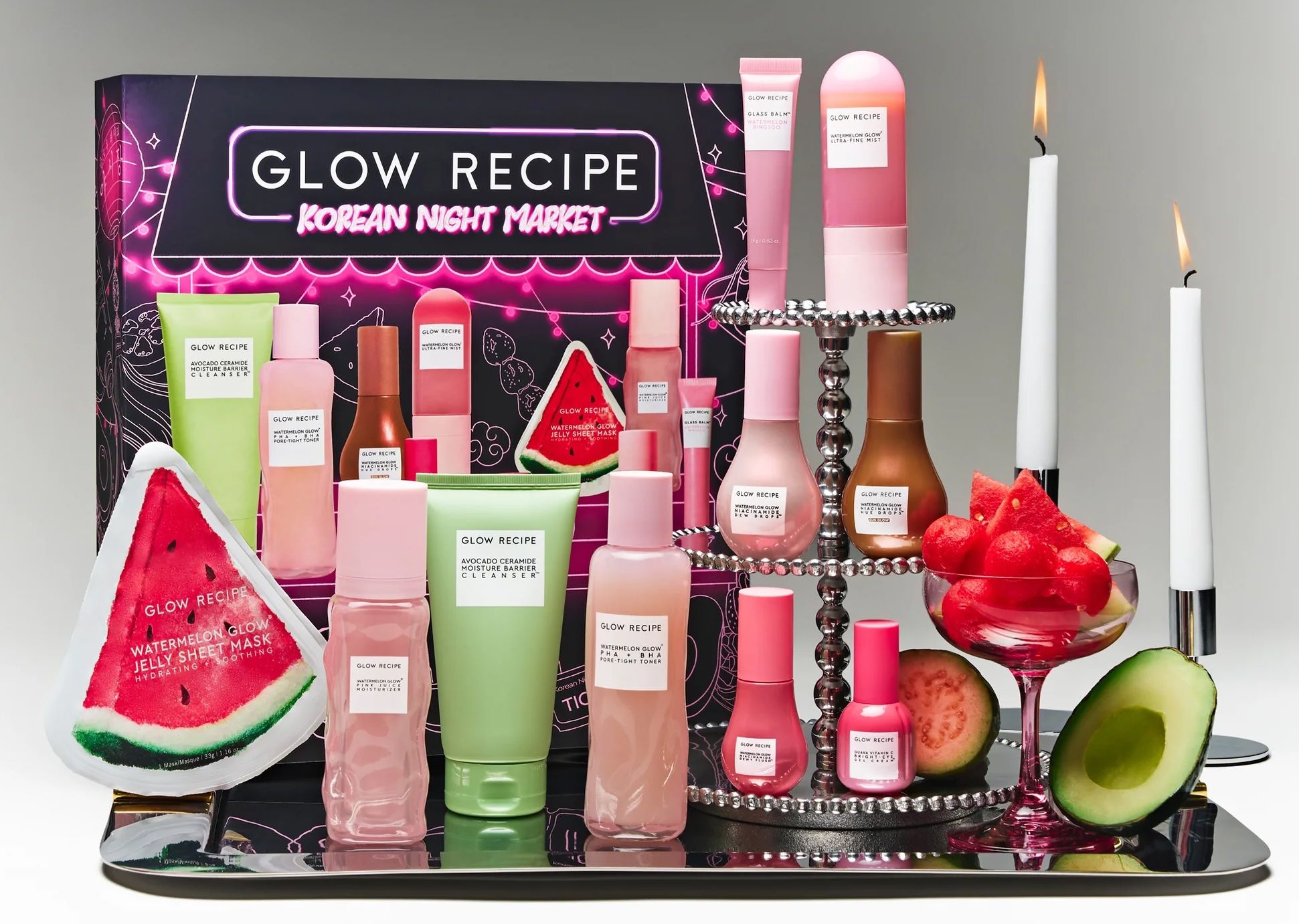 The Glow Recipe Holiday Skin Prep Vault Set: 10 Full Size Glow