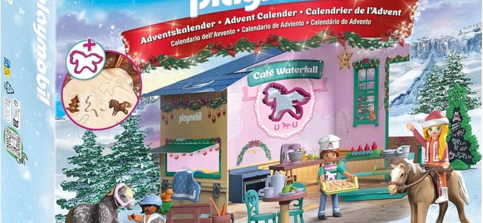 2025 Playmobil Advent Calendar: Christmas at the Rider Café!