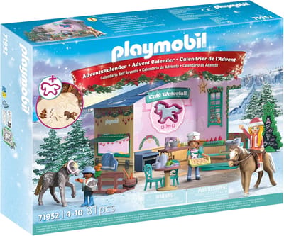 2025 Playmobil Advent Calendar: Christmas at the Rider Café!