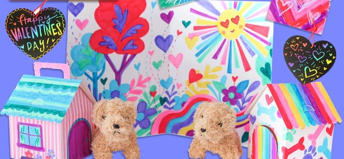 We Craft Box February 2026 Spoilers: Puppy Love Box!