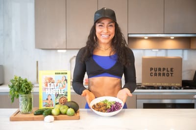 Purple Carrot x Eat To Hustle by Robin Arzón – Performance-Driven Plant-Based Meals for Peak Energy