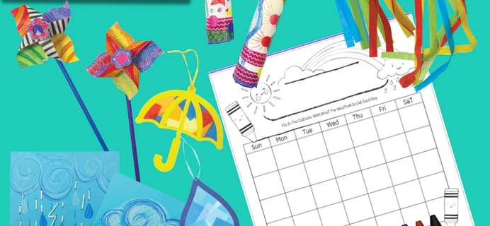 We Craft Box April 2026 Spoilers – Easy, Breezy Weather Fun Craft Box