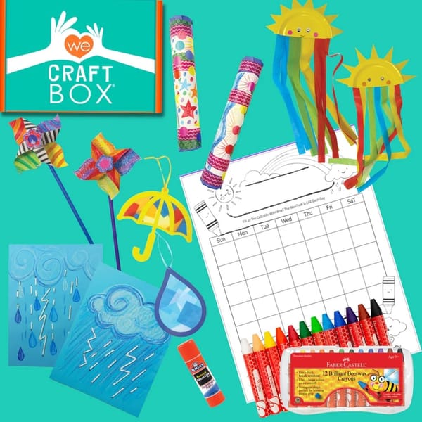 We Craft Box April 2026 Spoilers - Easy, Breezy Weather Fun Craft Box ...