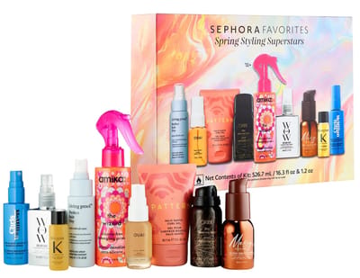 Sephora Favorites Spring Styling Superstars Hair Gift Set – 9 Hair Styling Superstars and Fan Favorites!