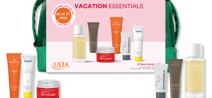 ULTA Beauty Vacation Essentials Kit – 6 Must Have Products To Hydrate Your Skin and Protect You From The Sun!