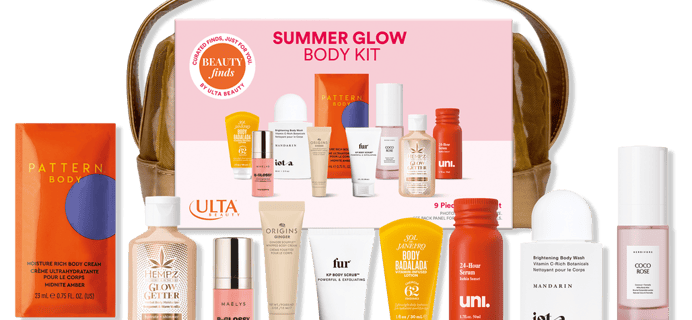 ULTA Beauty Summer Glow Body Kit – 9 Warm Weather Body Care Essentials For Effortless Summer Radiance!