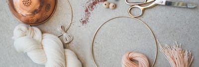 Crafter June 2026 Spoilers – Naturally Dyed Fiber Wall Art Workshop!
